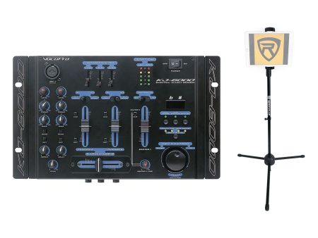 Vocopro KJ-6000 Pro Karaoke DJ, VJ Audio Video Mixer + Tablet Smartphone Stand Online Hot Sale