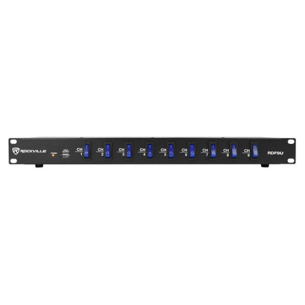 Chauvet DJ Ezlink Strip Q6 BT Wireless Battery Bluetooth Wash Light+Power Strip For Cheap