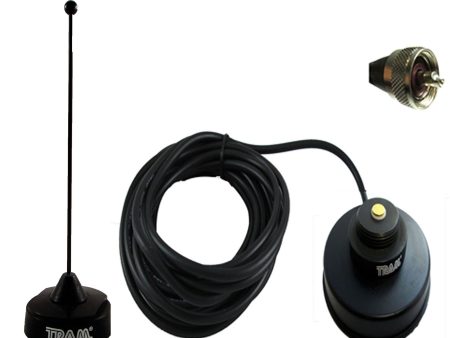 Tram Browning UHF Black Magnet Mount Antenna KIT ICOM Mobile F6011 F6021 F6061 F2721 F2821 Online now